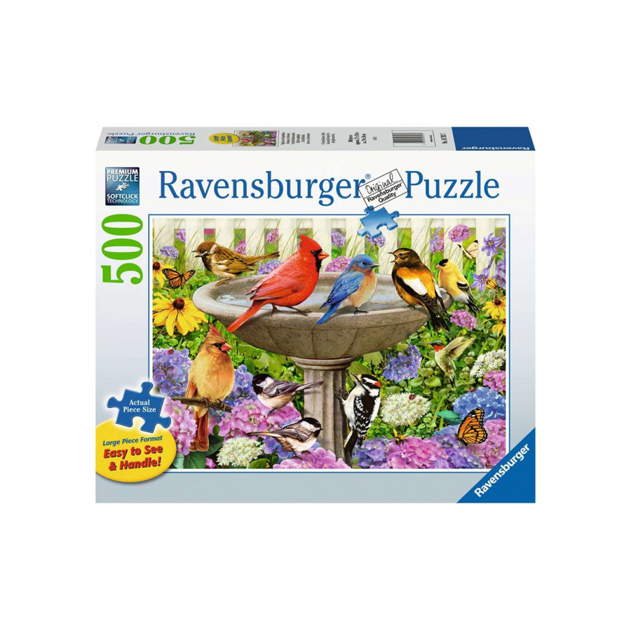 Ravensburger Cozy Wine Terrace 500pcs Jigsaw Puzzles Large Format Feb for sale online